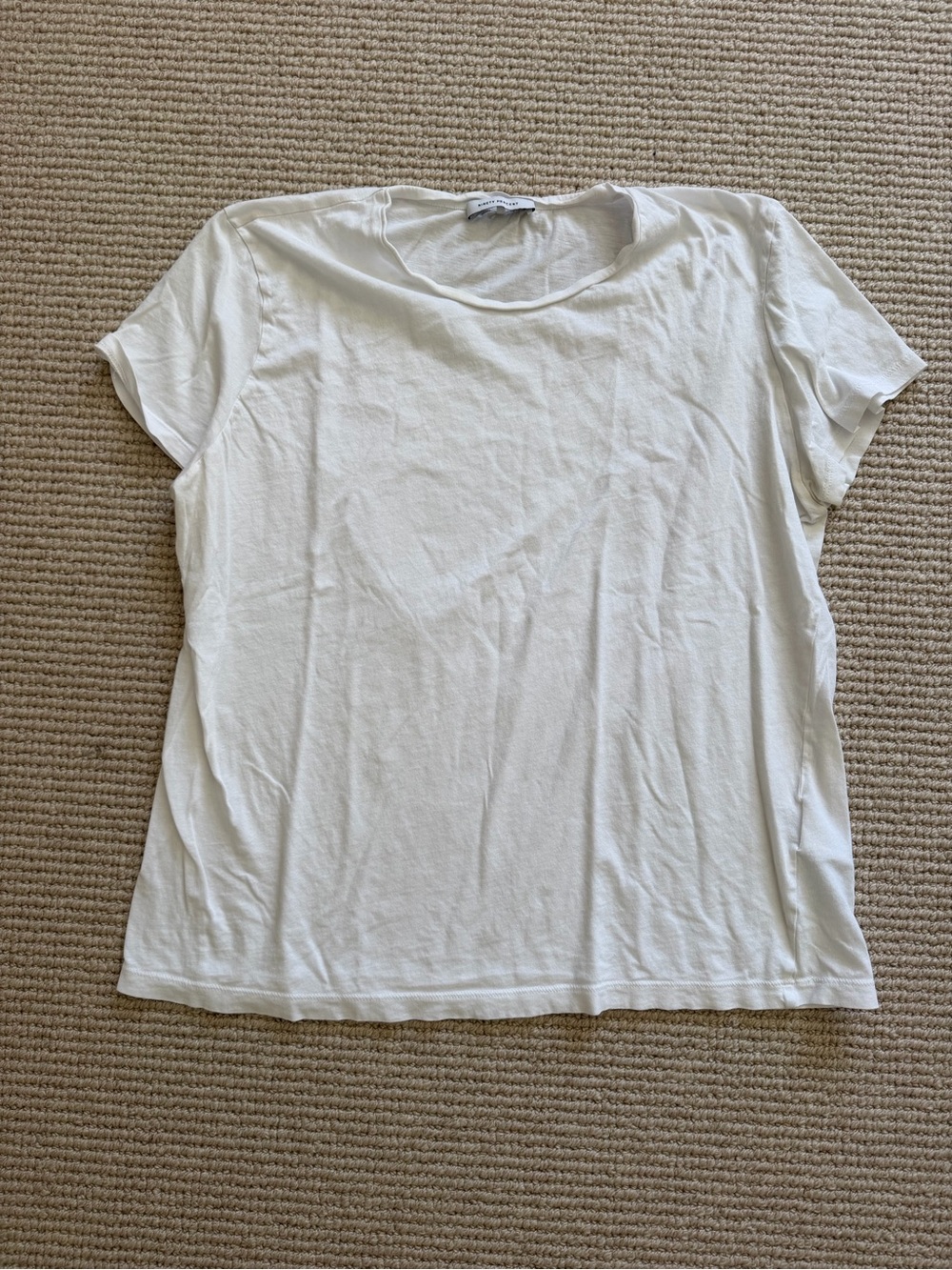 Ninety Percent Classic Women's White Crewneck Tee
